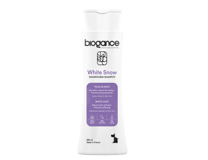 BIOGANCE chien shampooing poils blancs 5 L