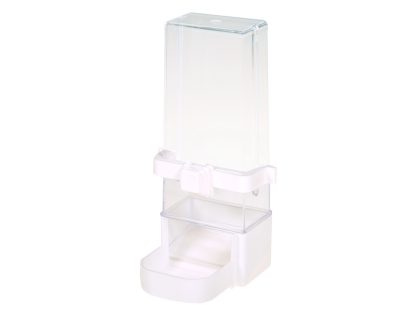 Abreuvoir pour grande perruche blanc