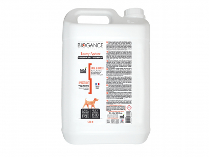 BIOGANCE chien shampooing Fauve & Abricot 5 L