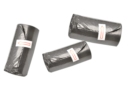 Poop bags black - 5 rolls (15)