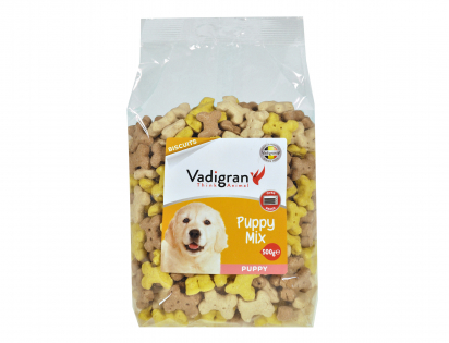 Snack hond Biscuits Puppy Mix 500g