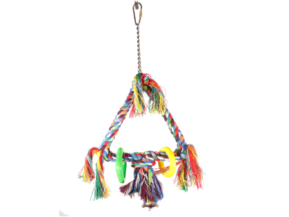 Bird toy triangular swing 41cm S