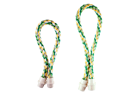 multicoloured sitting rope