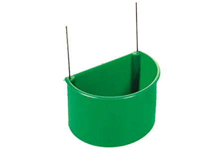 Mangeoire plastique colibri vert L 90ml