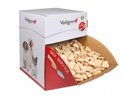 Snack dog Biscuits Duo Hearts 10kg