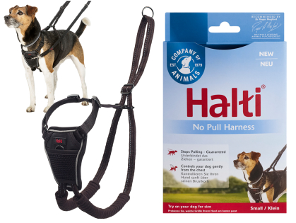 HALTI No Pull Harness black S