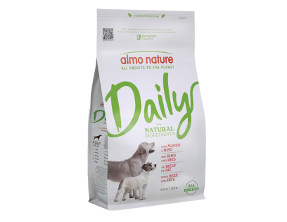 Daily All breeds - Rund & Rijst 1,2kg
