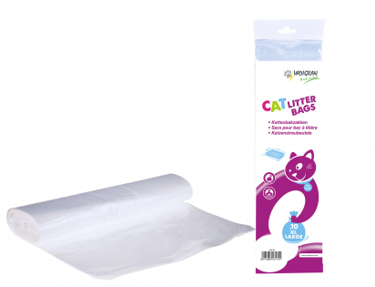 Bags XL for cat litter tray 69X40x46cm (10)