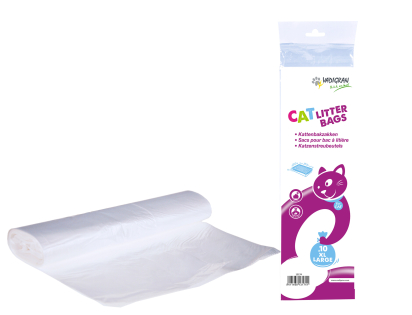 Sachets XL pour bac à chat 69X40x46cm (10)