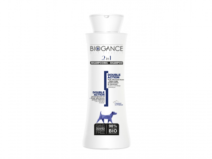 BIOGANCE chien shampooing double action 250ml