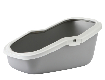 Cat litter tray Aseo anthracite 56x39x27,5cm