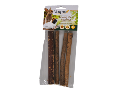Chewing sticks hazelnut