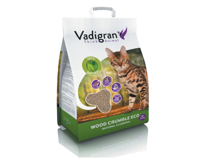 Cat litter Wood Crumble 20L