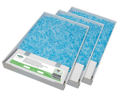 Bac de rechange bleu bundle 3 pcs