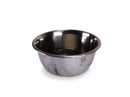 Feeding bowl Selecta marble look&stainl.stl 450ml