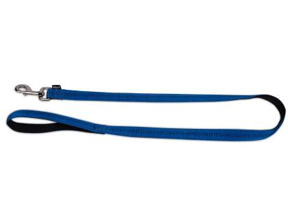 Leash nylon Soft Grip blue 120cmx25mm XL