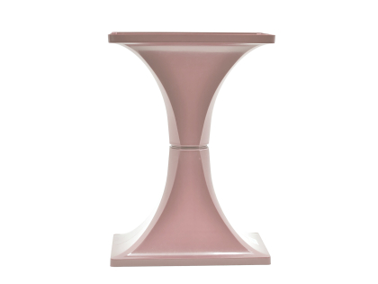 Pied cage Ambra-Mara-Daisy Vieux rose 28x48x68cm