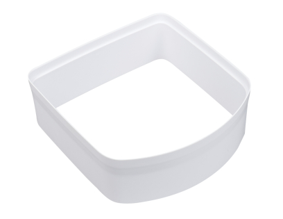 Tunnel extension for microchip flap