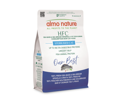 HFC OB Sterilised -Zeebaars&-Brasem 300g