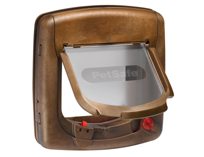 Cat flap Deluxe magnetic wood