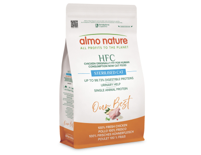 HFC OB Sterilised- Verse kip 1,2kg