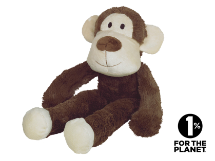 Jouet chien peluche Abel le singe 40cm