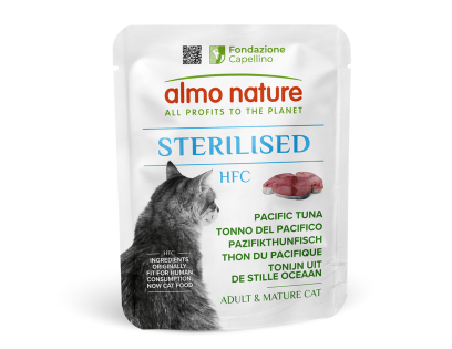 HFC Sterilised -Stille oceaan tonijn 50g