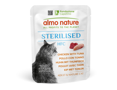 HFC Sterilised - kip en tonijn 50g