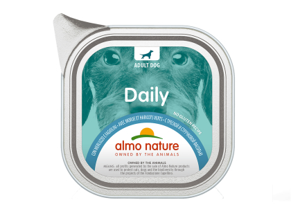 Daily Dogs 100g met kabeljauw en groene bonen