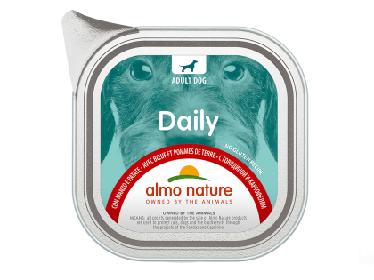 Daily Dogs 100g met Rund en Aardappelen