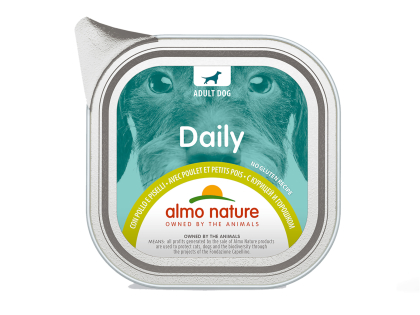 Daily Dogs 100g avec Poulet et Petit pois