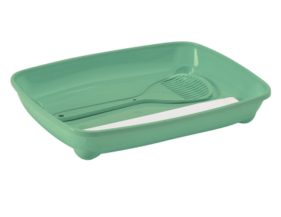 Kattenbak Billy kit open groen