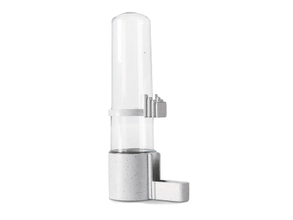 Abreuvoir blanc avec clip  100ml Ø4x15cm  L (2pcs)