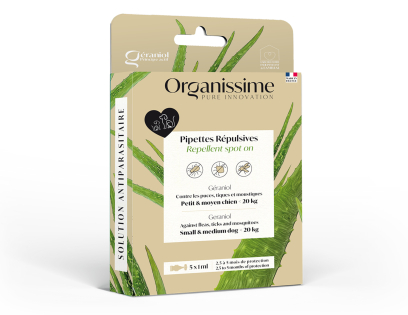 ORGANISSIME hond spot-on antiparasitair S-M <20kg