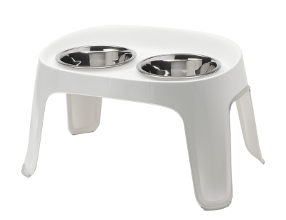 Feed-drinking bowl double Elite high