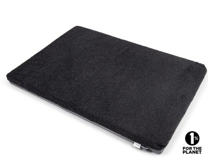 Matras Memory Foam grijs pluche 120x80x8cm