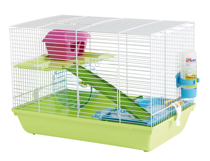 Cage hamster Martha triple