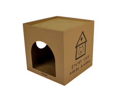 Maison griffoir chat