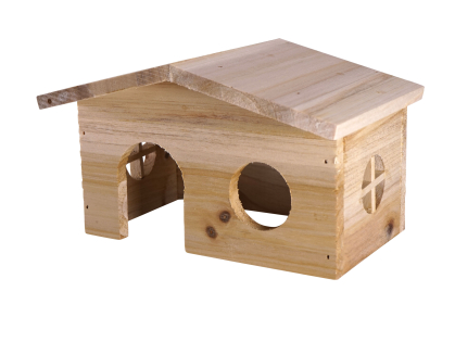 Knaagdierhuis hout Hali 20x13x12cm
