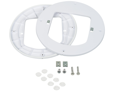 Adapter voor kattenluik microchip wit