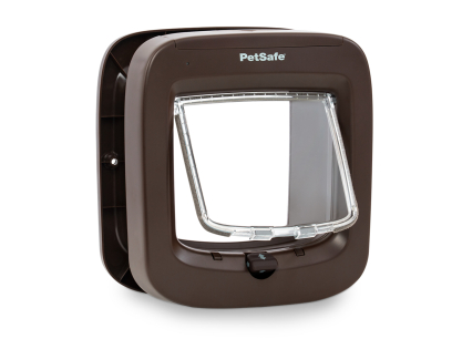 Kattenluik  Microchip Bruin