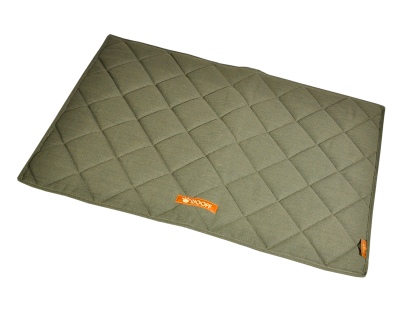 Tapis Quilt vert olive