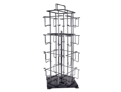 Turning display for 16 warning signs