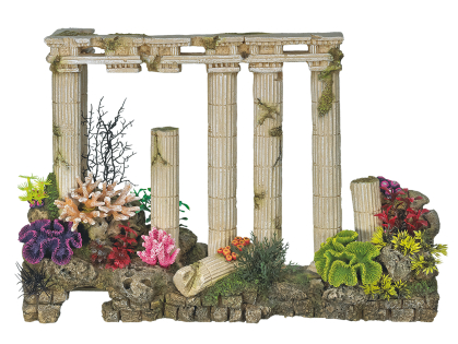 Aqua Deco Antique Greek Columns