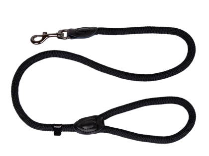 Leash Classic Nylon round black 120cm13mm L