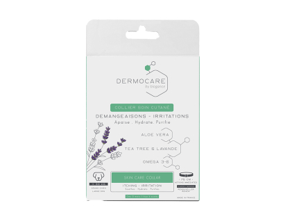 DERMOCARE Halsband hond huidverzorging L-XL75cm