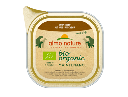 BIO Organic Dogs 100g avec Veau