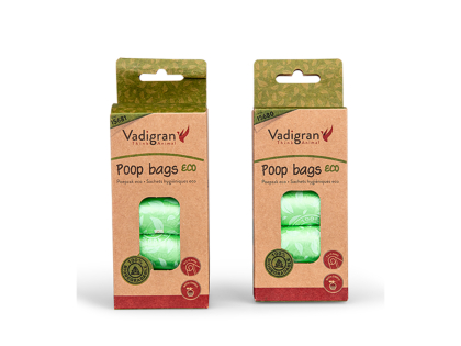 Poop bags degradable