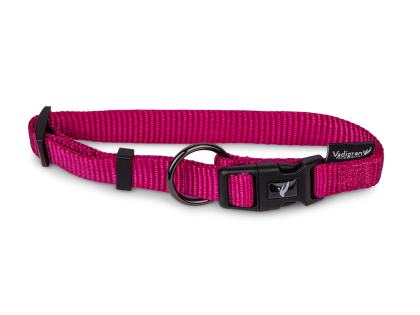 Collar Classic Nylon fuchsia 14-21cmx10mm XS