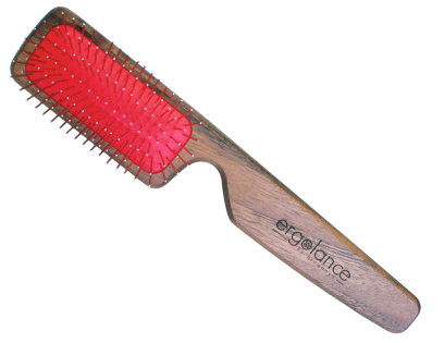 ERGOLANCE Detangling wooden brush